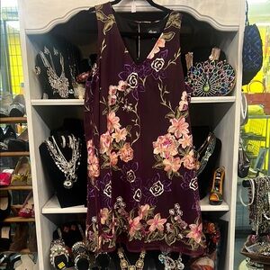 Floral Purple Dress by Alex Evenings